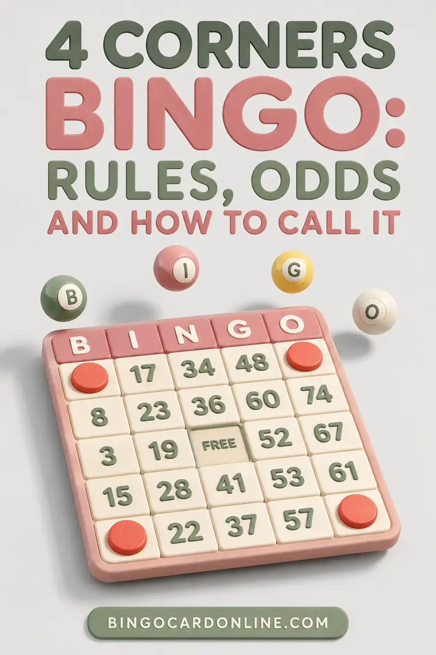 4 Corners Bingo: Rules, Odds and How to Call It