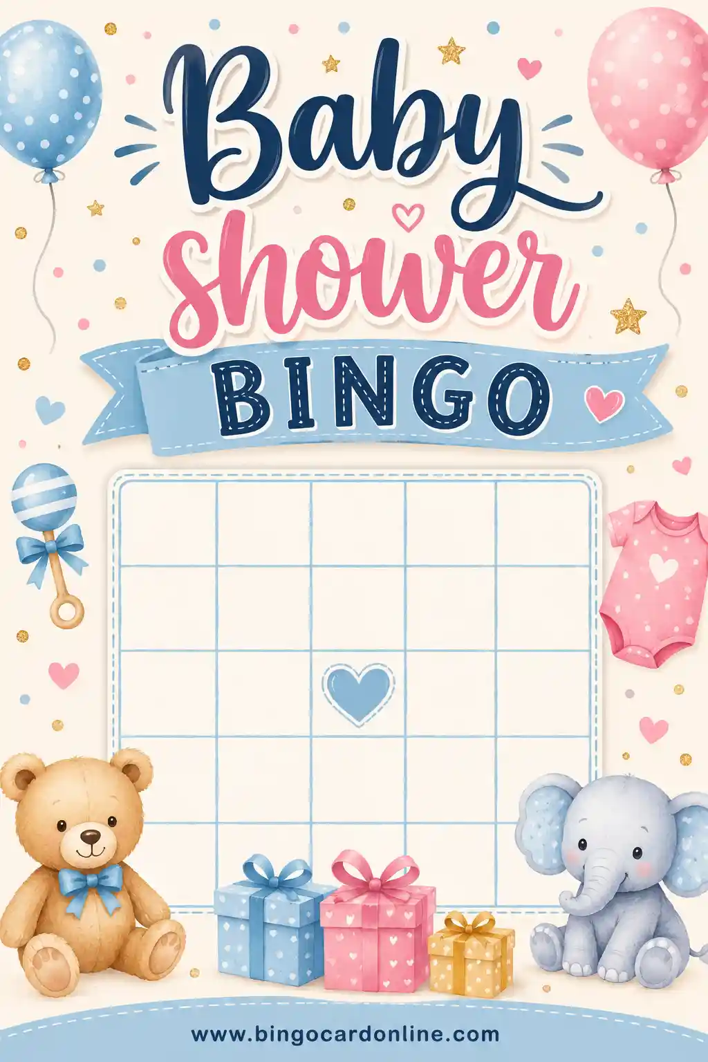Baby Shower Bingo: Free Printable Cards & How to Play