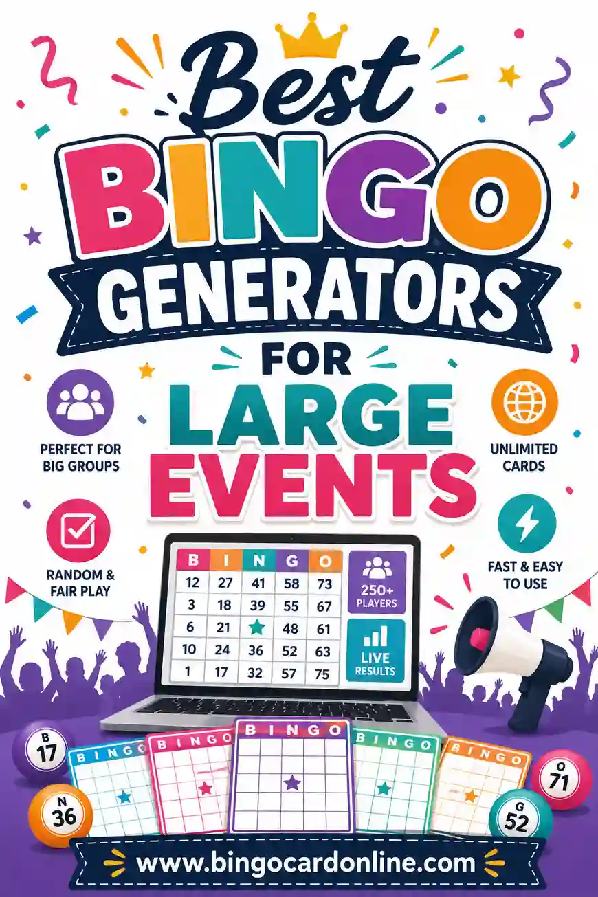 Best Bingo Generators for Large Events