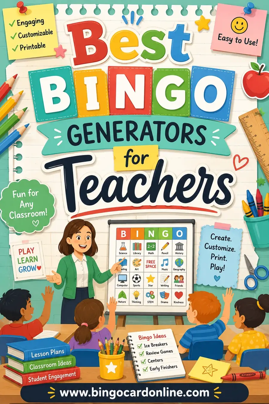 Best Bingo Generators for Teachers (Free Picks)