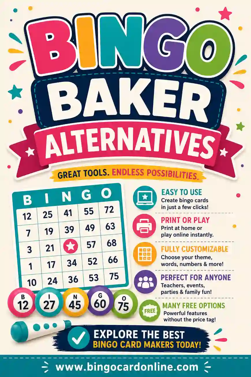 Bingo Baker Alternatives: Free Options That Print
