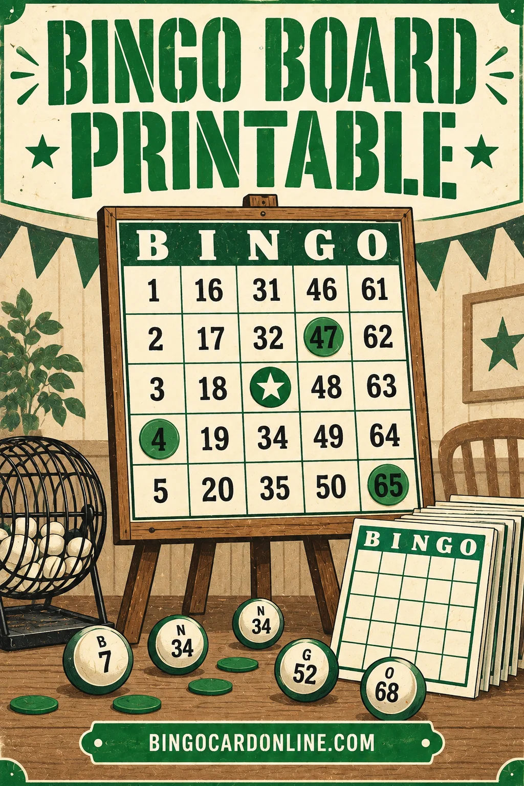 Bingo Board Printable