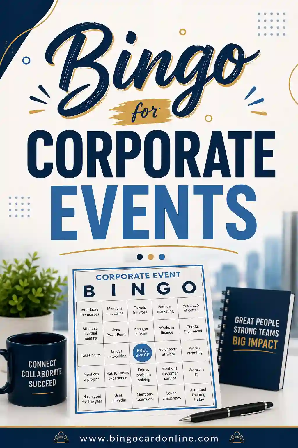 Bingo for Corporate Events: Free Printable Icebreaker