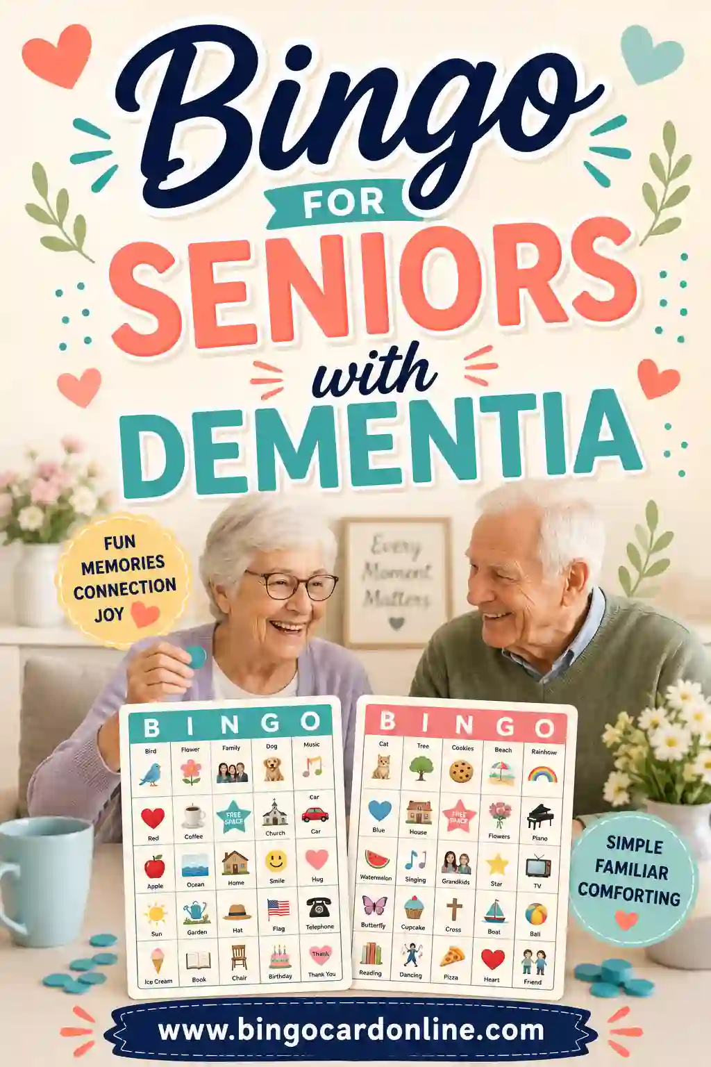 Bingo for Seniors With Dementia: Free Printable Cards