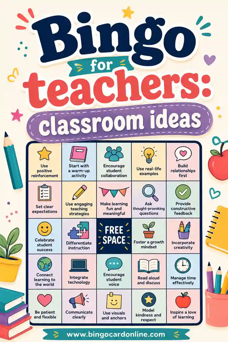 Bingo for Teachers: Classroom Ideas That Actually Work