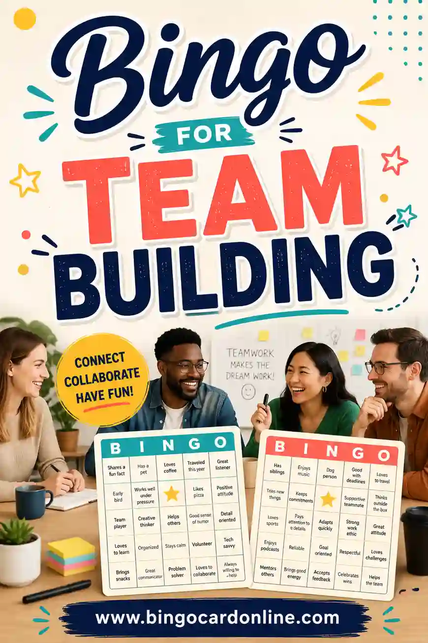 Bingo for Team Building: Free Printable Cards & Ideas