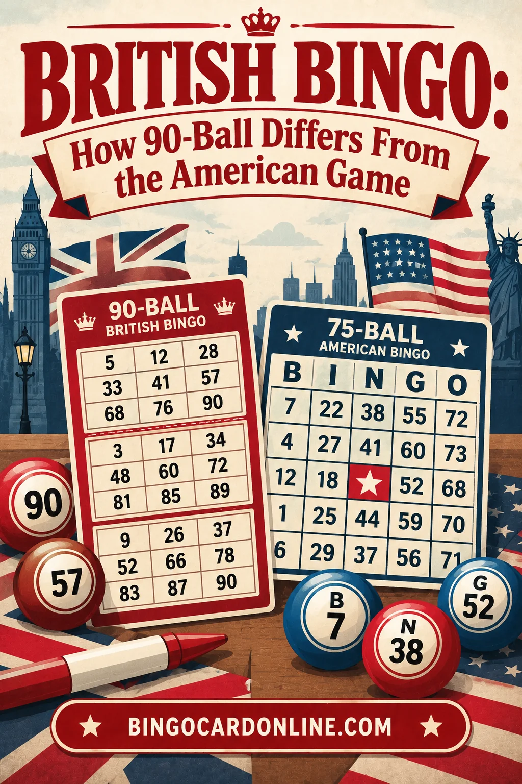 British Bingo: How 90-Ball Differs From the American Game