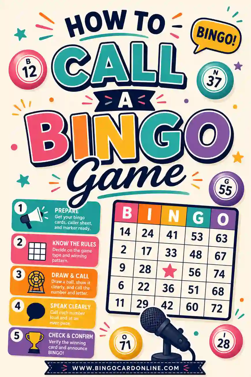 How to Call a Bingo Game (Caller's Guide)