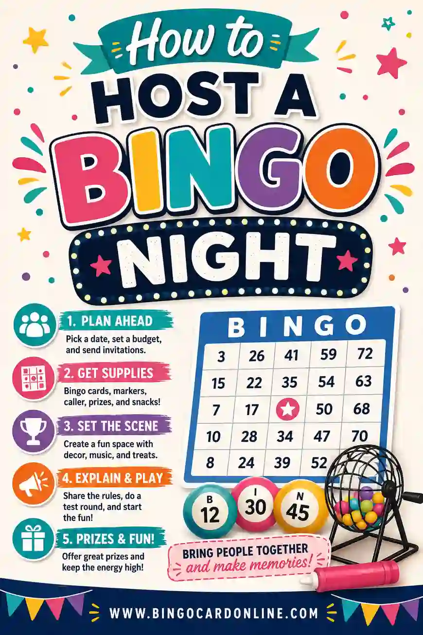 How to Host a Bingo Night: A Simple Guide