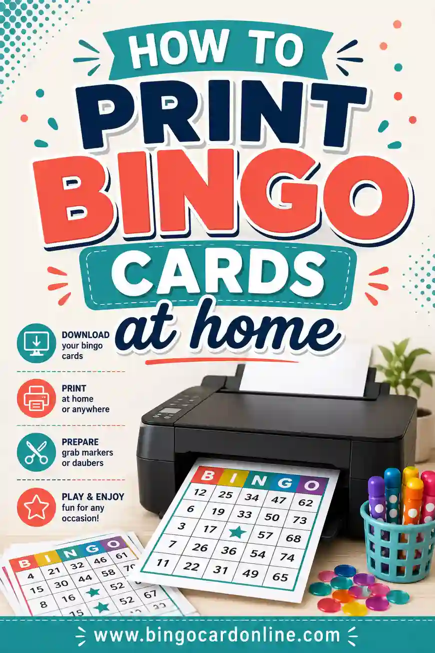 How to Print Bingo Cards at Home (Easy Guide)