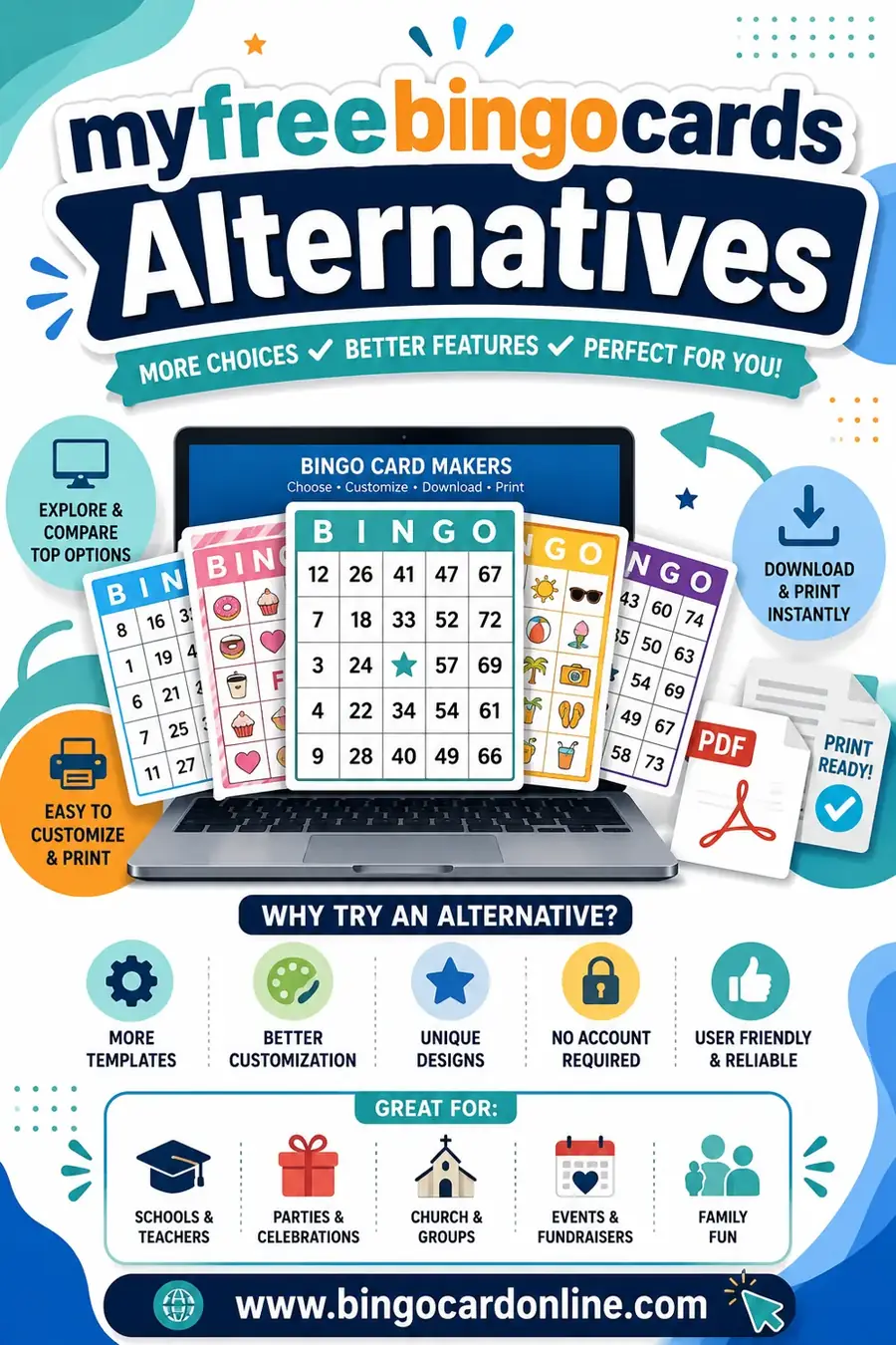 myfreebingocards Alternatives: Free & Printable