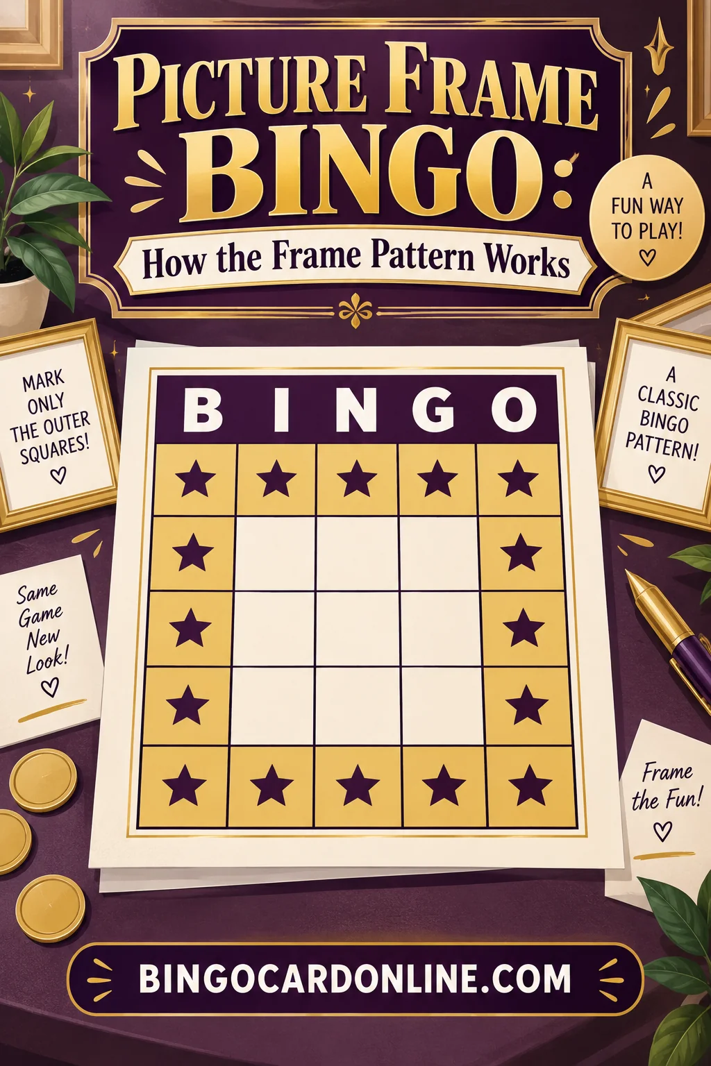 Picture Frame Bingo: How the Frame Pattern Works