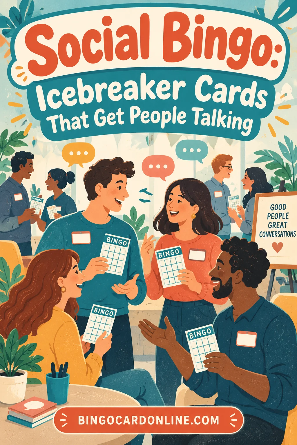 Social Bingo: Icebreaker Cards That Get People Talking