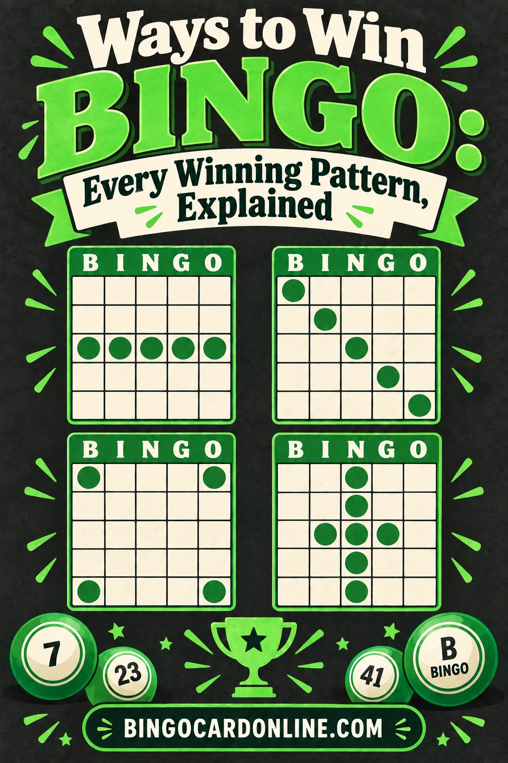 Ways to Win Bingo: Every Winning Pattern, Explained